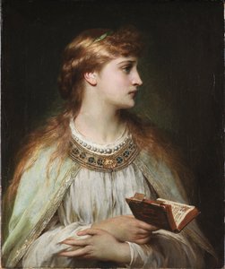 Ophelia, aus dem Stück Hamlet von William Shakespeare, um 1864 von Frank Dicksee