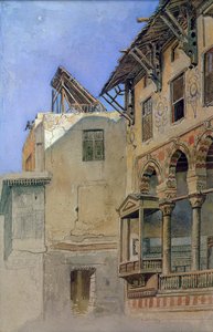 Haus von Memlook Radnau Bey, Kairo, 1870 von Frank Dillon