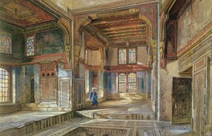Das Haus von Moufti Sheikh el Mahadi, Kairo, 1873 von Frank Dillon