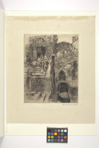 Seufzerbrücke, Venedig (Tafel 1)