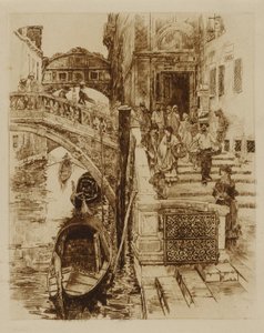 Seufzerbrücke, Venedig von Frank Duveneck