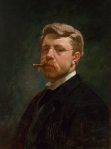 Frank Duveneck Selbstporträt von Frank Duveneck