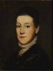 Porträt einer Frau von Frank Duveneck