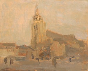 Eglise Saint Merry, o.D. von Frank Edwin Scott