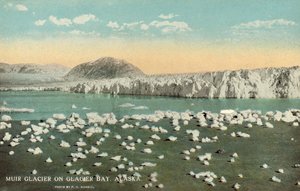 Muir-Gletscher, Glacier Bay, Alaska, USA von Frank H. Nowell
