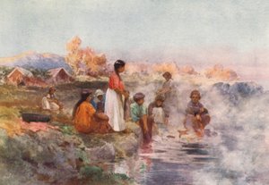Neuseeland: Maori Waschtag, Ohinemutu