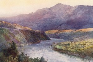 Neuseeland: Am oberen Wanganui von Frank H Wright