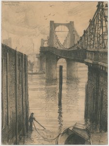 Chelsea-Hängebrücke (Gravur)