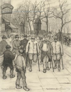 Die Promenade der Verwundeten, 1917