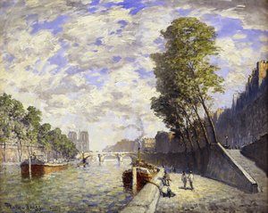 Le Quai des Grands-Augustine, Paris