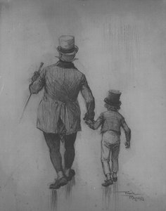David Copperfield und Mr. Micawber