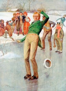 Mr Winkle auf dem Eis, 1915