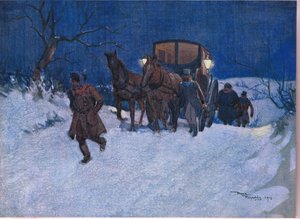 Nahe dem Ende der Reise, ca. 1920