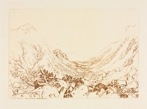 Ben Arthur, Schottland, 1884