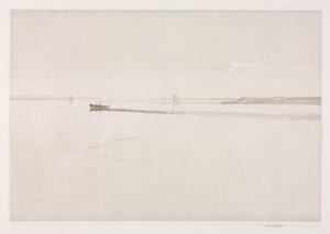 Morgennebel im Hafen von Chichester