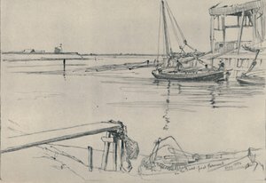 Auf der Bure, Great Yarmouth, 1894, 1919 von Frank Short