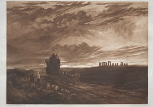 Stonehenge bei Tagesanbruch