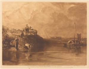 Kingston Bank, Nr. 2 von Frank Short, after Joseph Mallord William Turner