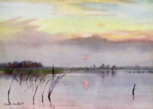Norfolk Broads: Sonnenuntergang, Heigham Sounds von Frank Southgate