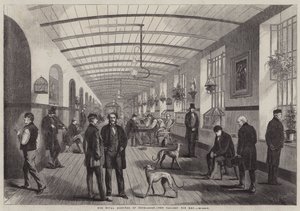Das Royal Hospital of Bethlehem, die Galerie für Männer