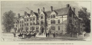 Dalton Hall, Wohnheim für Studenten der Victoria University, Manchester
