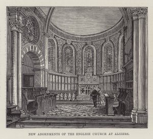 Neue Verzierungen der englischen Kirche in Algier von Frank Watkins