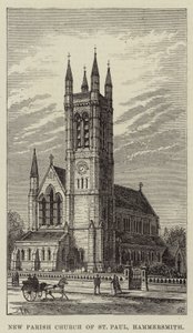 Neue Pfarrkirche St. Paul, Hammersmith von Frank Watkins