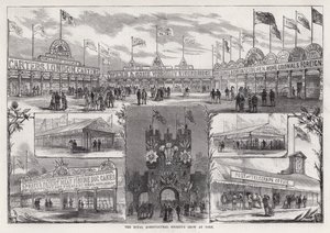 Die Ausstellung der Royal Agricultural Society in York von Frank Watkins