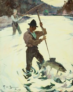 Speerfischen von Frank Weston Benson