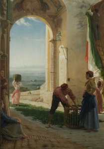 Für das kommende Ereignis, 1897 von Frank William Warwick Topham