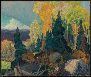 Herbsthügel von Franklin Carmichael