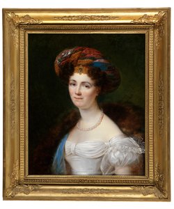 Porträt von Josephine Victoire Meslier-Duvey