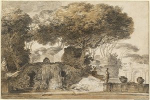 Park einer italienischen Villa