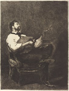 Gitarrenspieler von François Bonvin
