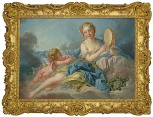 Die Muse Erato von François Boucher