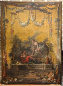 François Boucher, Maurice Jacques - Wandteppichkarton. Aurora und Cephalus von François Boucher