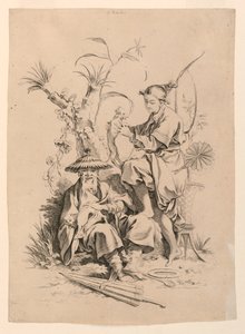 Le Toucher (Berührung) aus der Serie Les Cinq Senses (Die fünf Sinne) von François Boucher