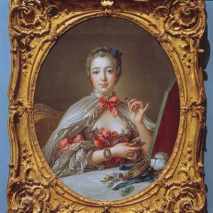 Madame de Pompadour bei der Toilette