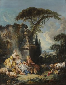 Pastorale Szene