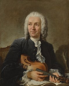 Porträt des Komponisten Francesco Geminiani 1687-1762, ca. 1745 von François Boucher