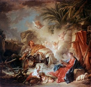Ruhe auf der Flucht nach Ägypten, 1757