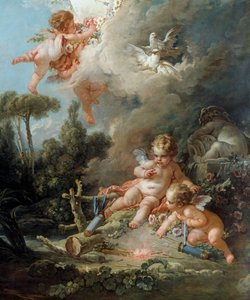 Der Engel (Detail)