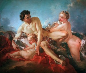 Die Erziehung des Amor von François Boucher