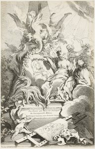 Die Grazien auf dem Grab von Watteau