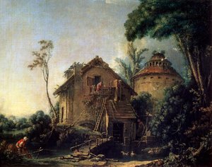 Die Windmühle, 1752