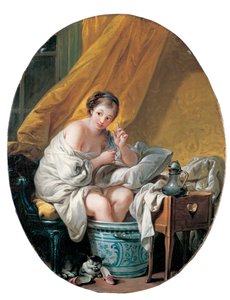 Junge Frau beim Fußbad, 1766