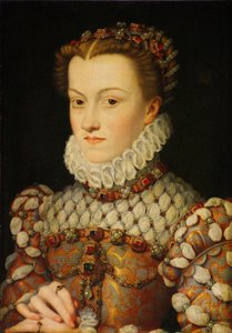 Elisabeth von Österreich 1554-1592, Königin von Frankreich, ca. 1571-1572 von François Clouet