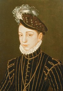 Porträt von Karl IX. (verwandt mit einer Zeichnung in der Eremitage, St. Petersburg)
