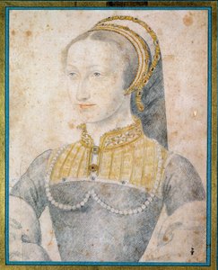 Porträt von Johanna von Albret, Königin von Navarra (1528 - 1572), Mutter von Heinrich IV von François Clouet