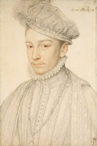 Porträt von König Karl IX. von Frankreich von François Clouet